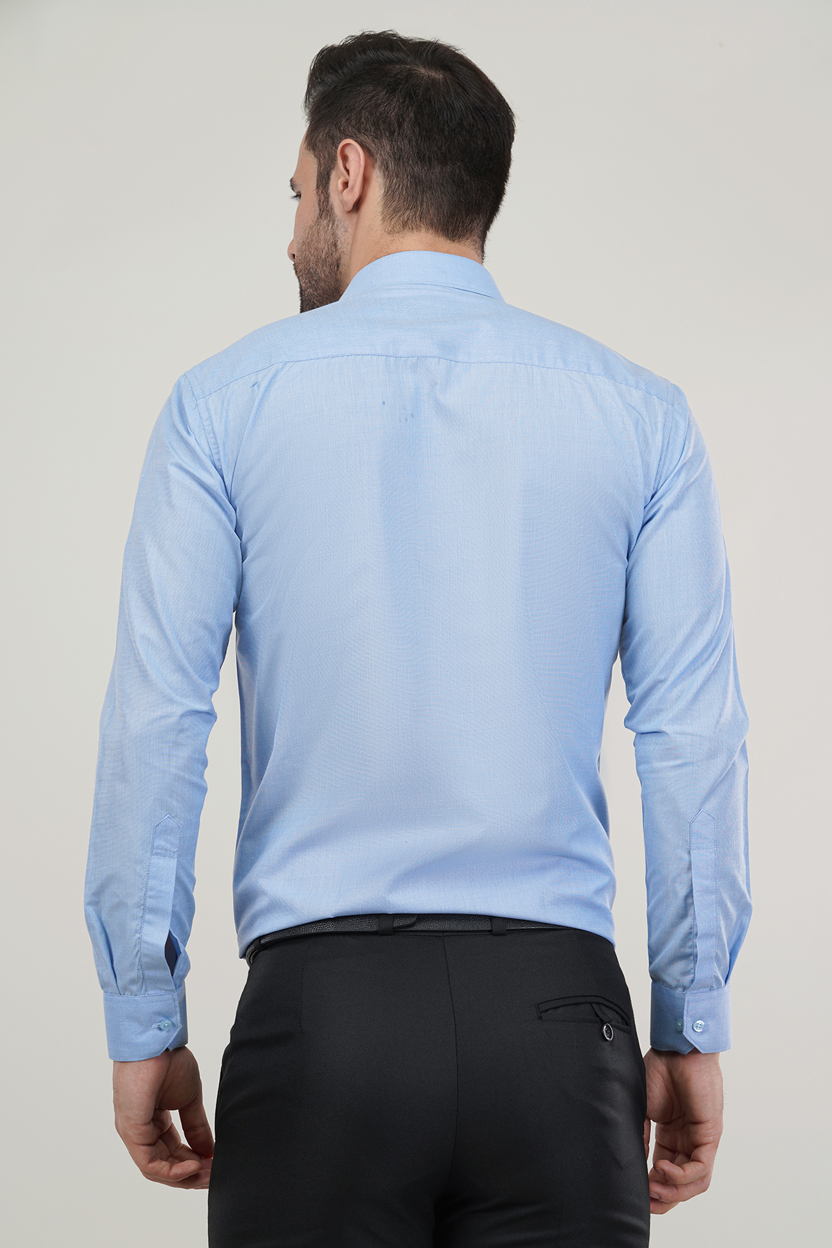 Sky Color Fila Fill Soft Premium Cotton Formal Shirt For Men’s