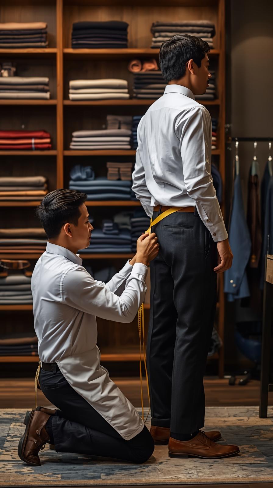 Men’s Custom Tailored Trouser