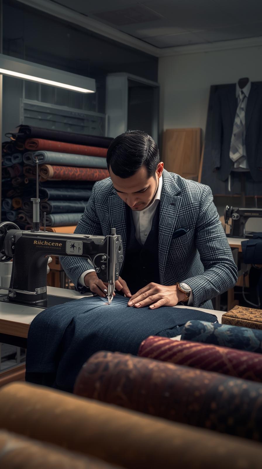 Custom Men’s Two Piece Suit