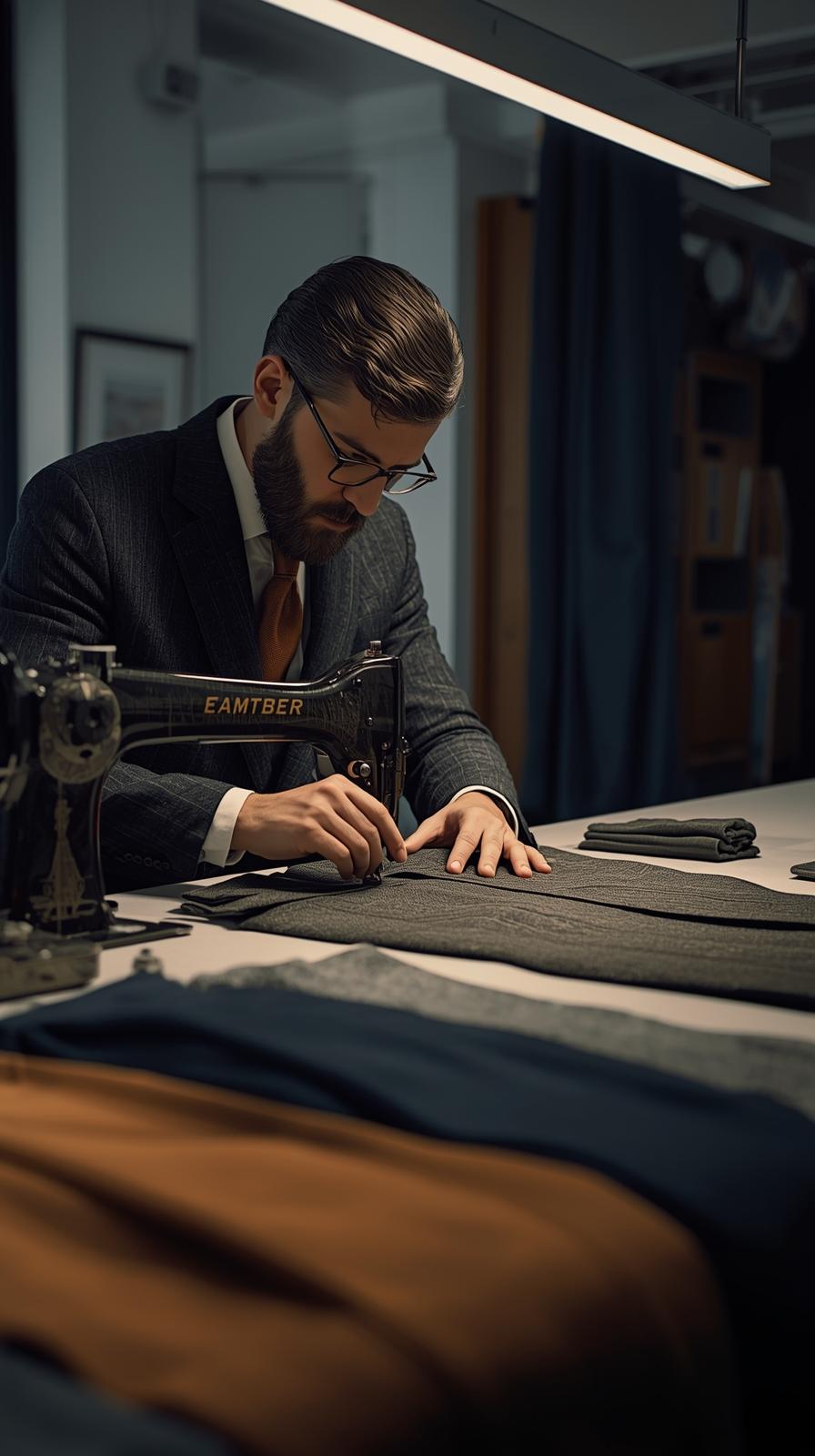 Custom Men’s Two Piece Suit