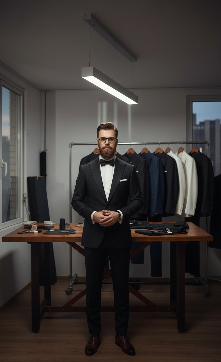Custom-Made Men’s Tuxedo Suits