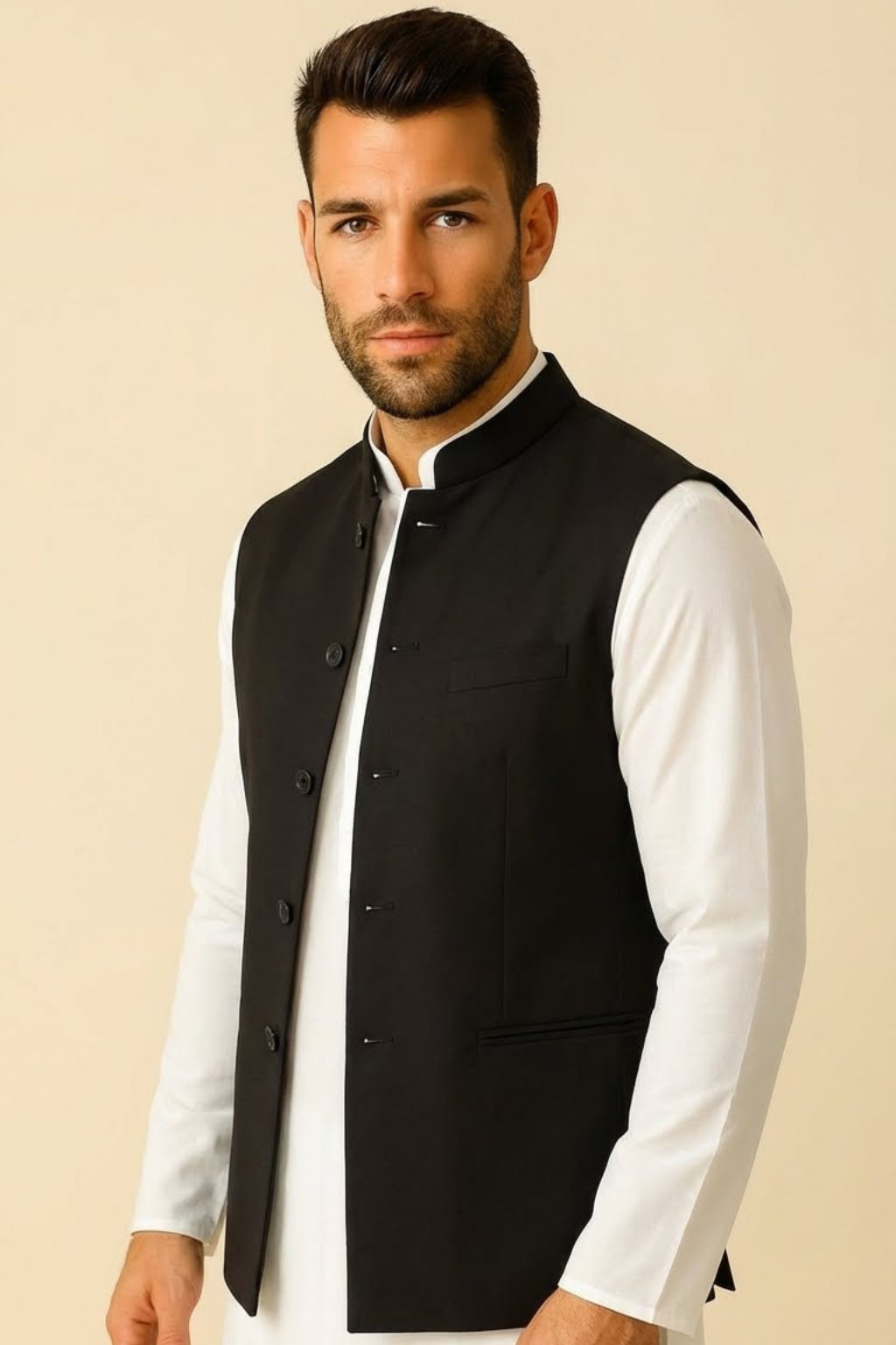 Men’s Premium Black Jacket – Wedding, Reception & Groomsmen Fashion