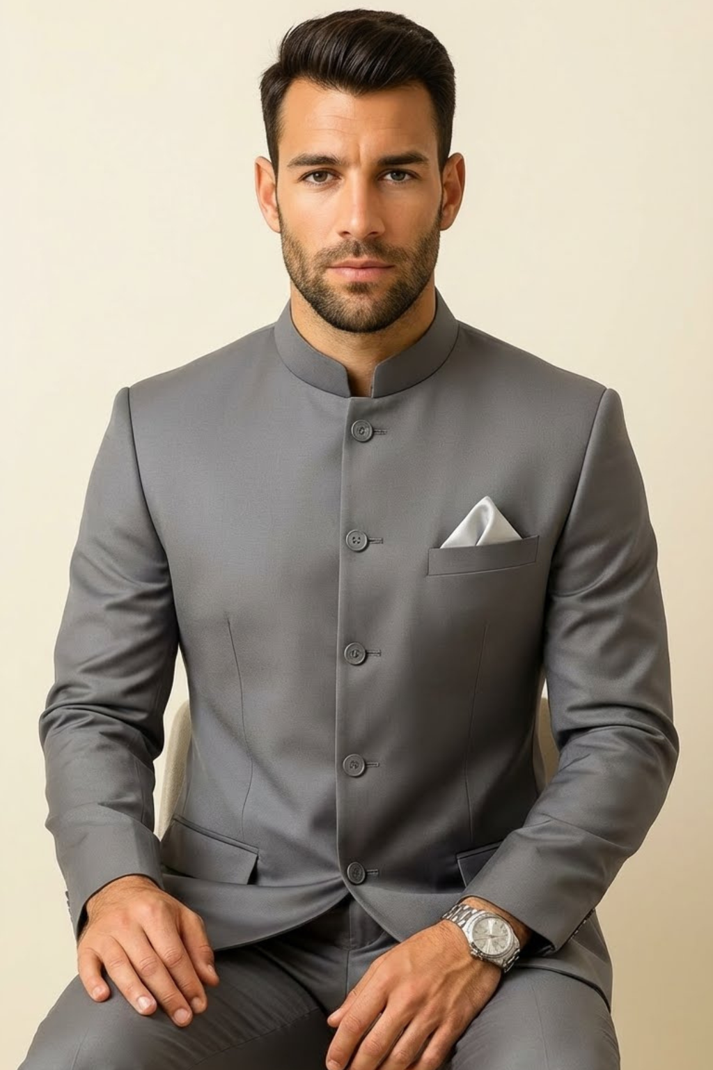 Men’s Band Gala Grey