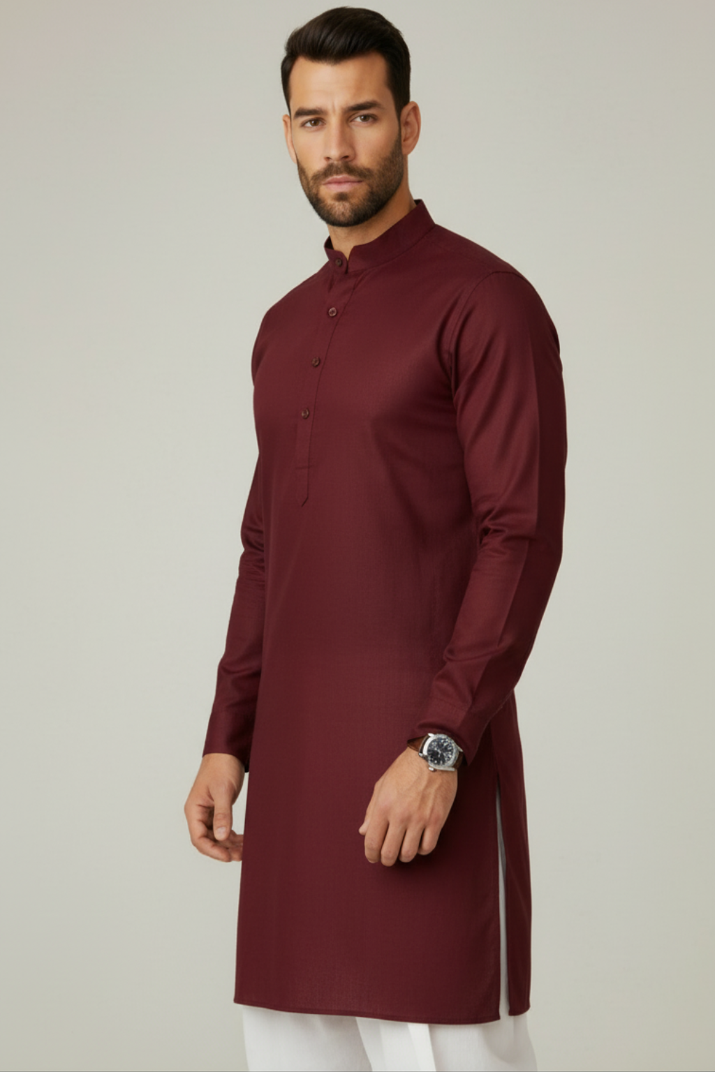 Men’s Premium Mehroon Kurta