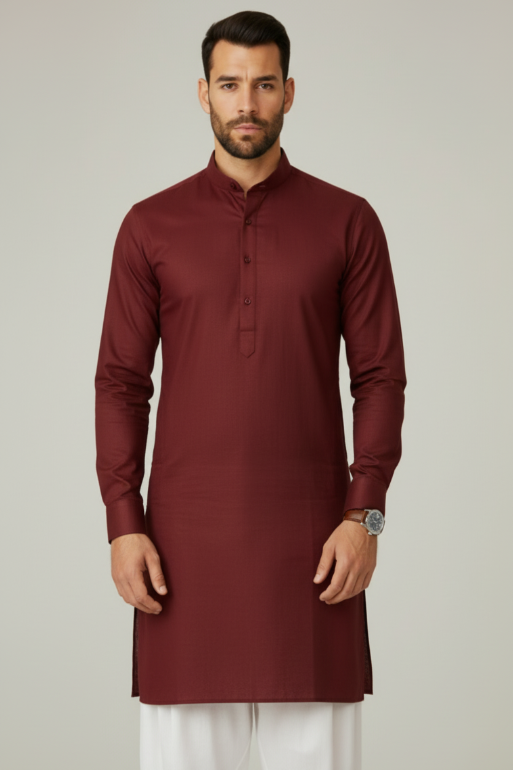 Men’s Premium Mehroon Kurta