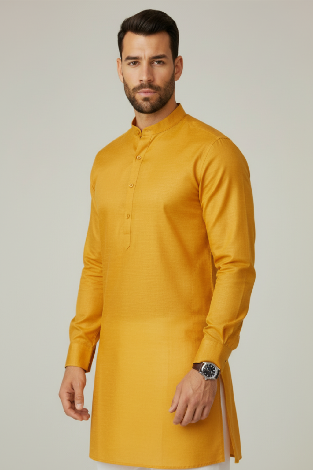Men’s Premium Haldi Kurta