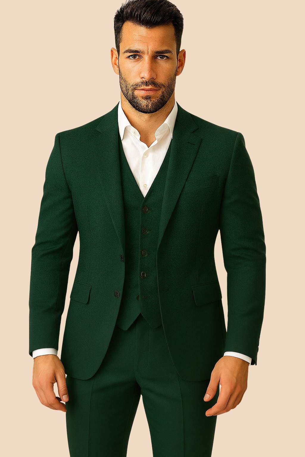 Bottle Green Suit