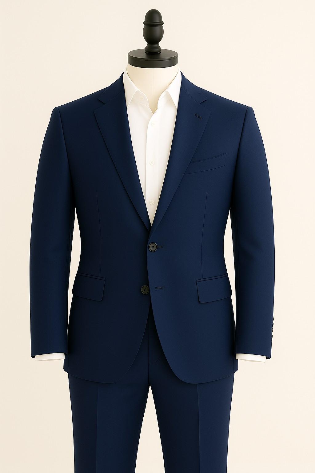 Navy Blue two piece suit