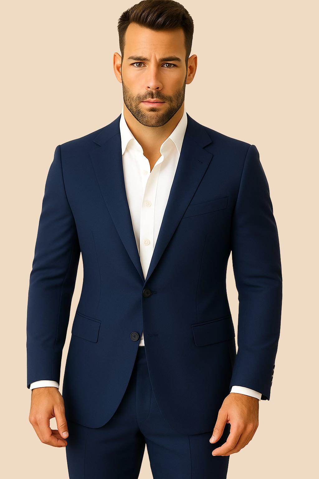 Navy Blue two piece suit