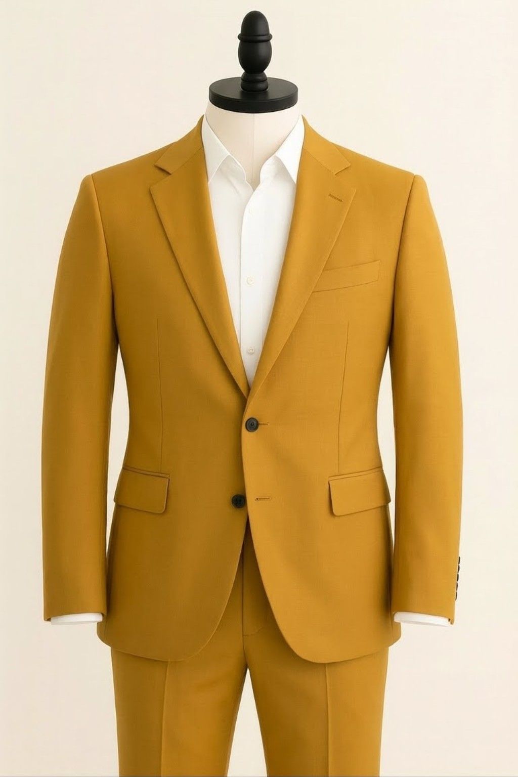 musturd men's suit