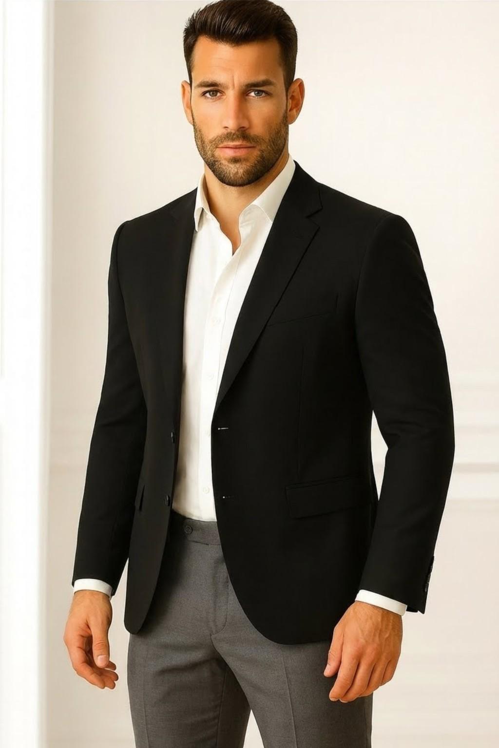 Men's blackblazer