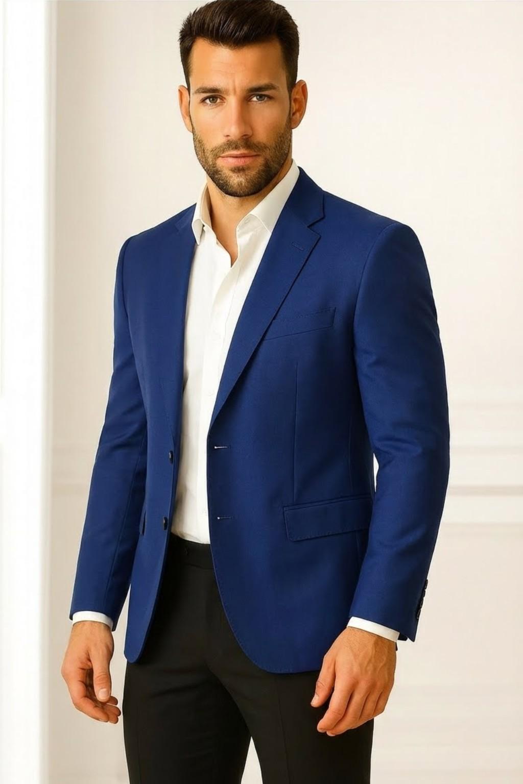 Men's Royal blue Blazer