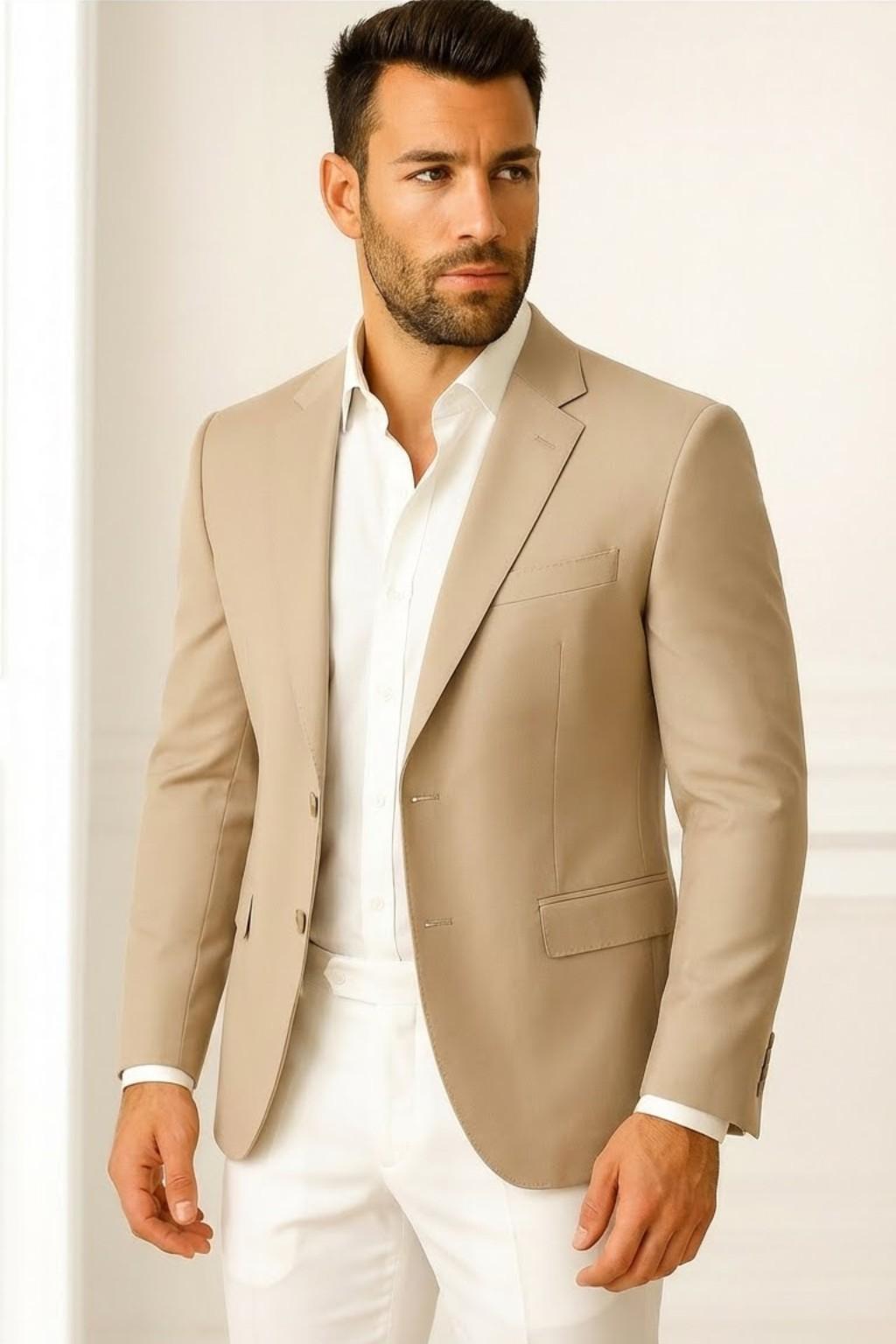 Men's beige Blazer