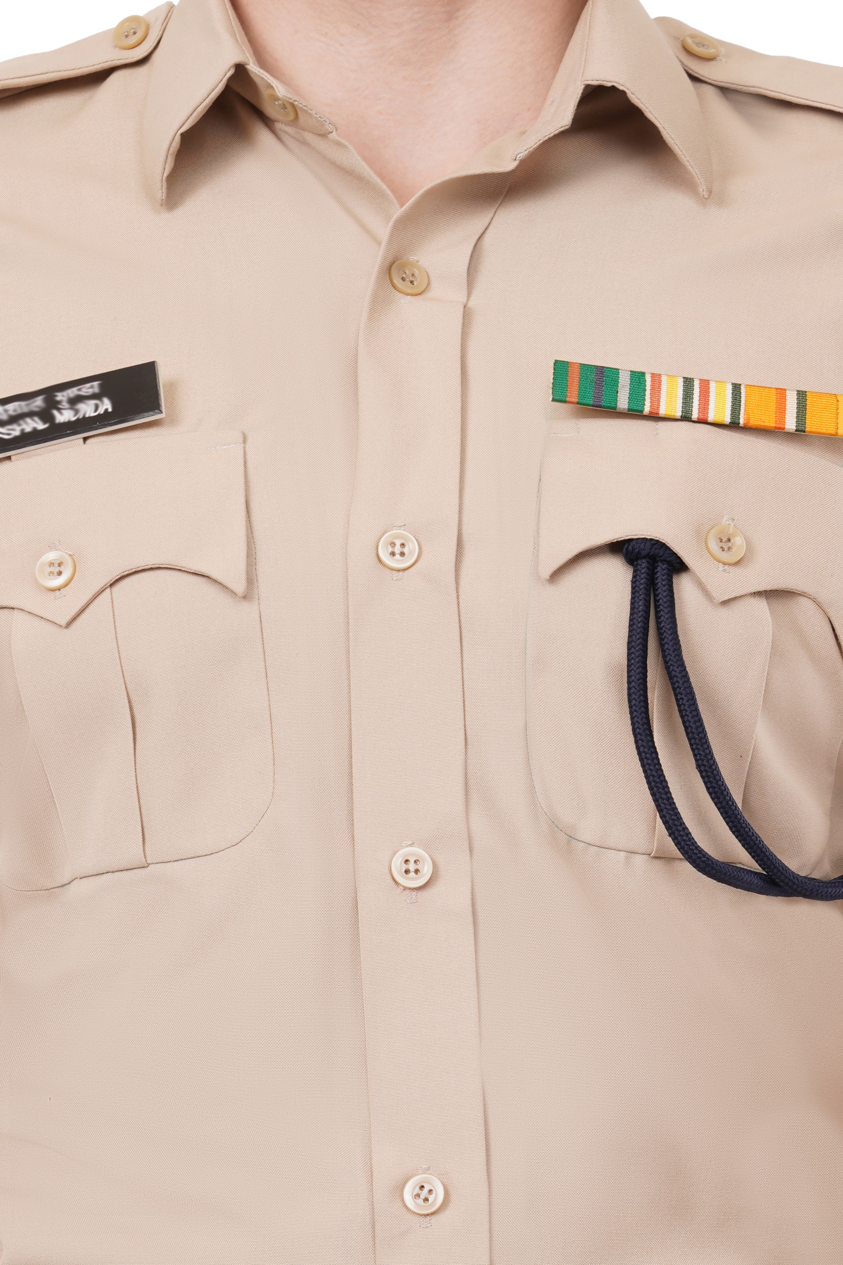 Standard Light Khaki Fabric – 3 Meter Ready Pack