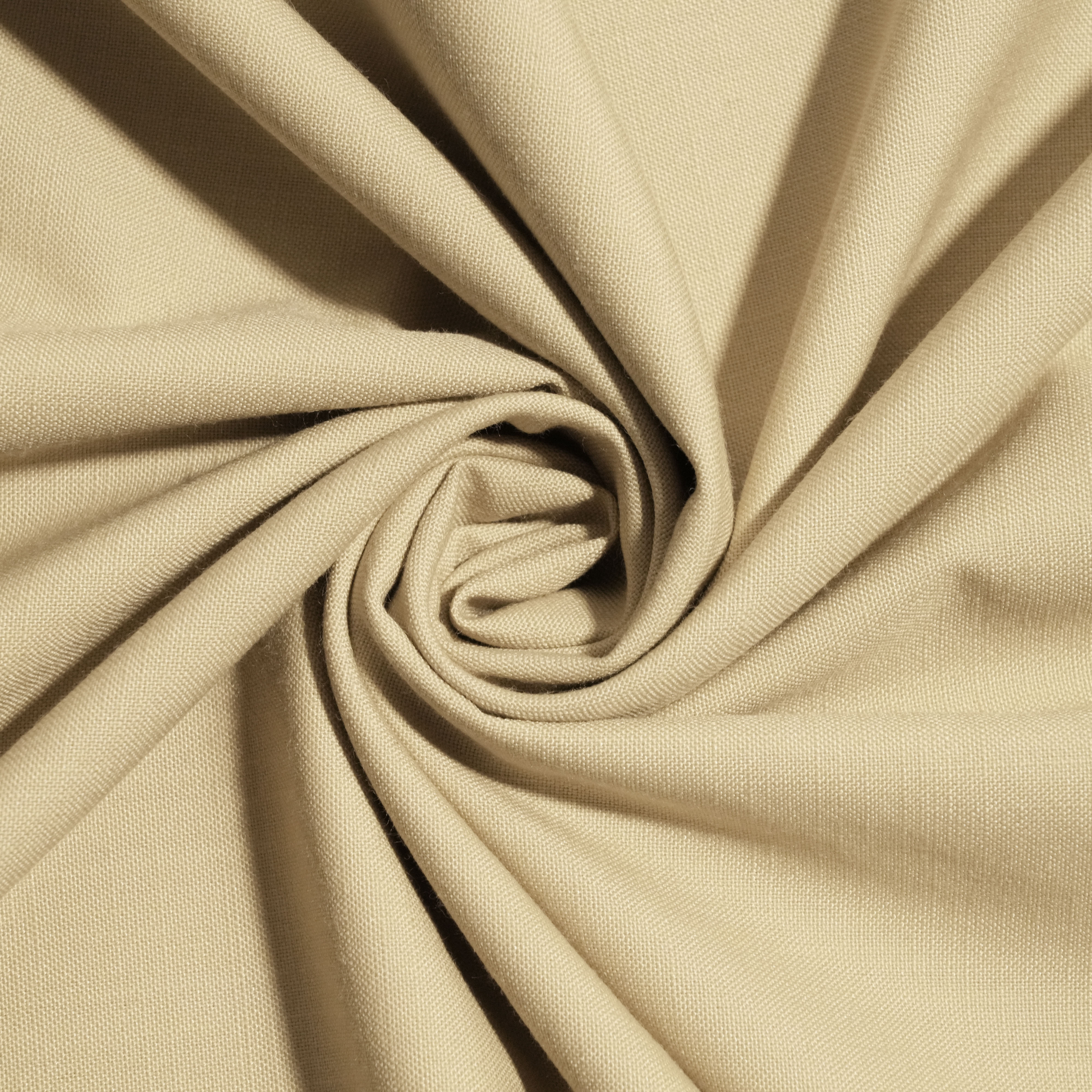Premium Khaki Trovine Fine Fabric for Uniform
